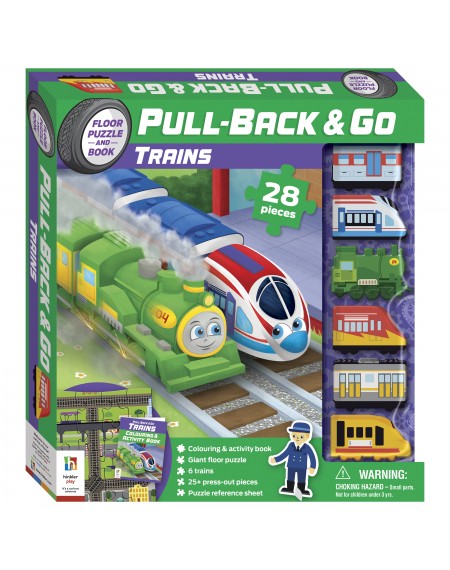 Pull Back & Go: Trains