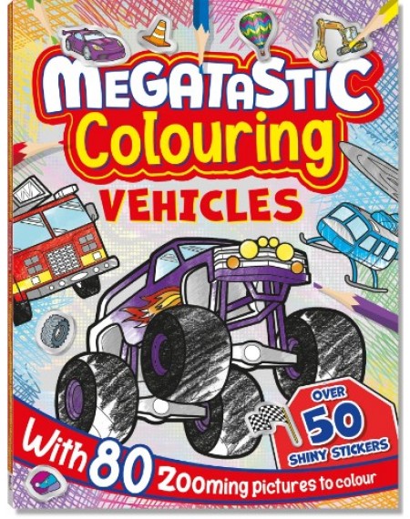 Megatastic Colouring Vehicles