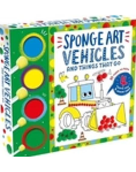Sponge Art: Vehicles and Things That Go