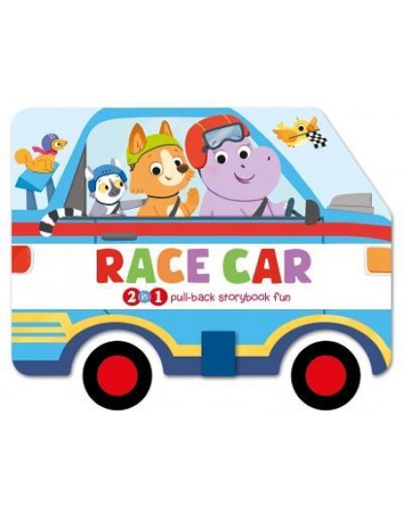 Pull Back Book : Race Car