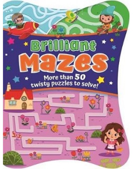 Shaped Puzzles For Kids : Brilliant Mazes