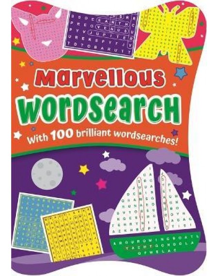Shaped Puzzles For Kids : Marvellous Wordsearch