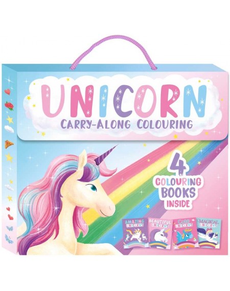 Unicorn Carry-Along Colouring