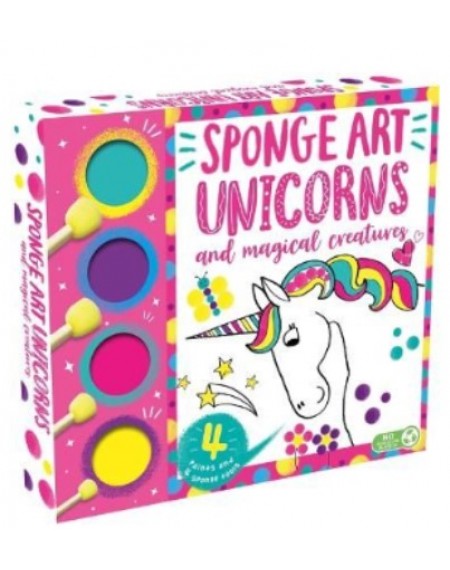 First Painting Fun : Sponge Art Unicorns and Magical Creatures