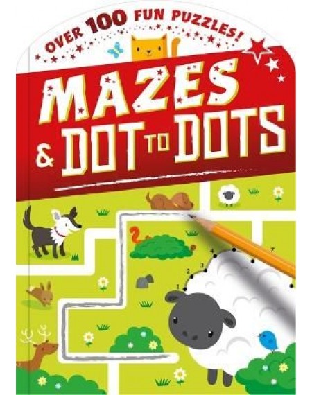 Shaped Puzzles Bumper: Dot to Dot And Mazes