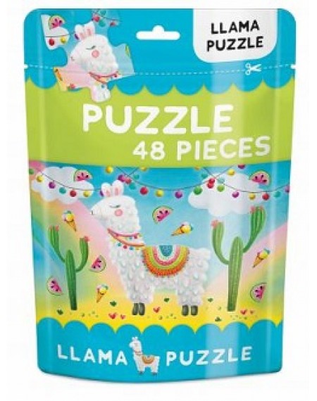 Puzzle In Bag 48 pcs : Llama