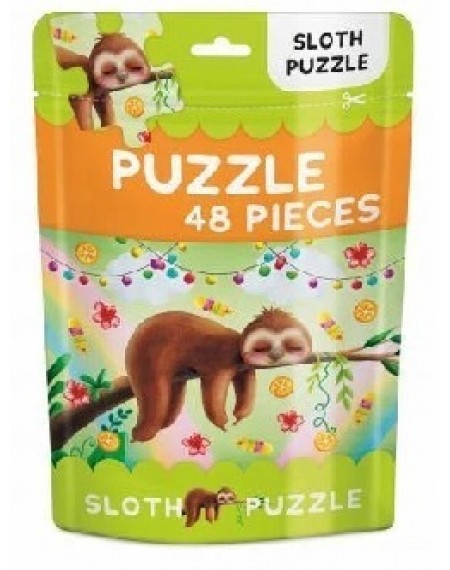Puzzle In Bag 48 pcs : Sloth