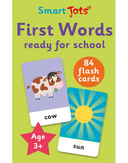 Smart Tots Flash Cards First Words - Ready for School