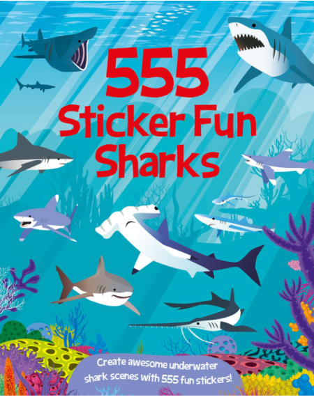 555 Sticker Fun : Sharks