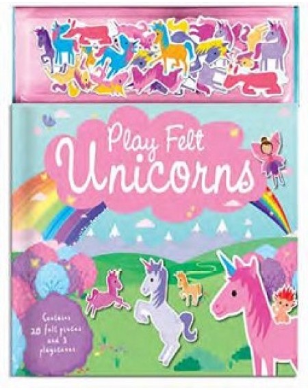 Soft Felt Play Book : Play Felt Unicorns