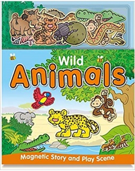 Magnetic Book : Wild Animals