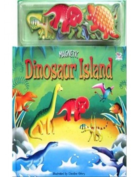 Magnetic Book : Dinosaur Island