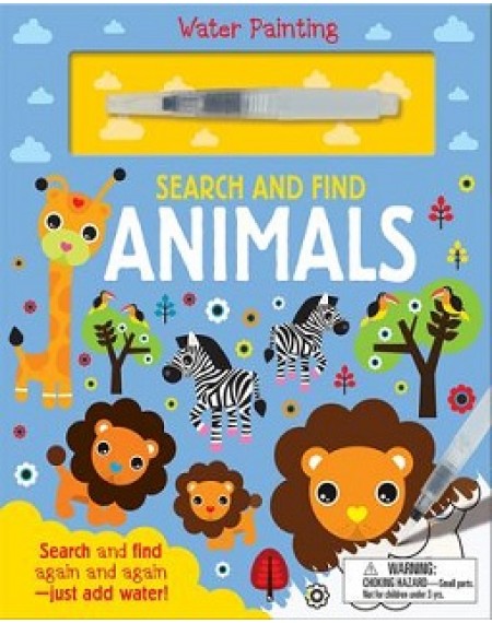 Search and Find Water Painting: Animals