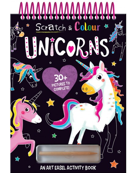 Scratch and Colour : Unicorns