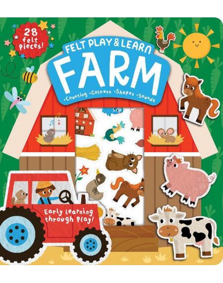 Touchy Feely Felt Play and Learn Farm