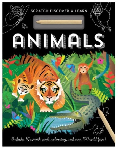 Scratch, Discover & Learn : Animals