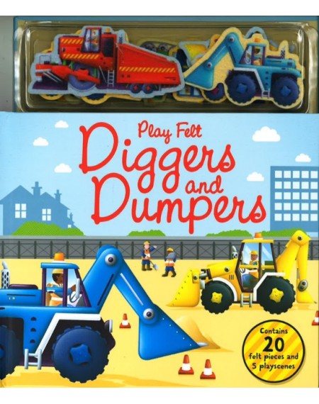 Play Felt Diggers & Dumpers