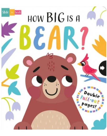Slide and Seek - Multi-Stage Pull Tabs How big is bear?