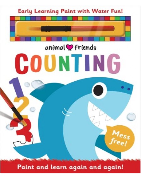 Magic Water Colour Animal Friends - Counting