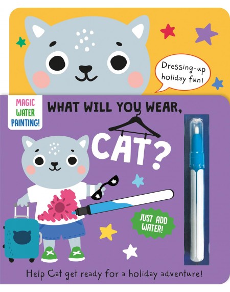 Magic Water Painting Dressing Up Cat