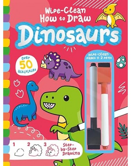 Wipe Clean How to Draw: Dinosaurs