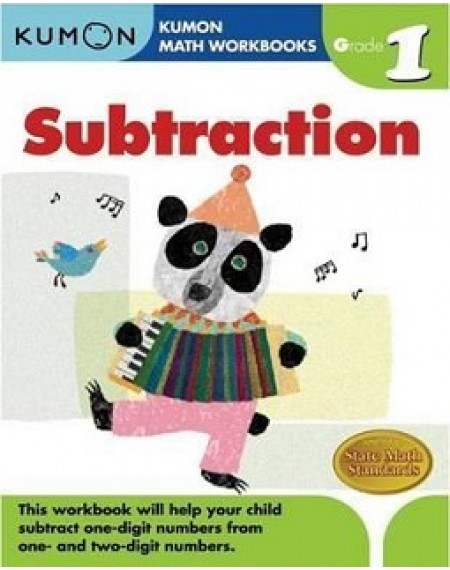 Maths Workbooks Grade 1 : Subtraction