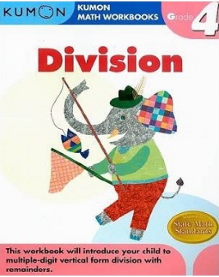Math Workbooks Grade 4 : Division