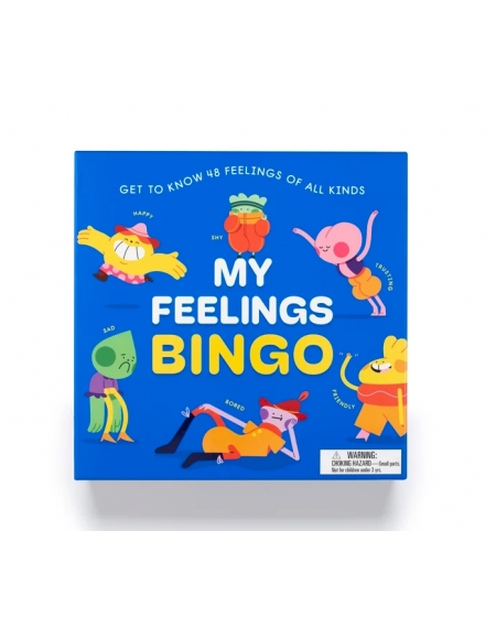 My Feelings BINGO Board Game