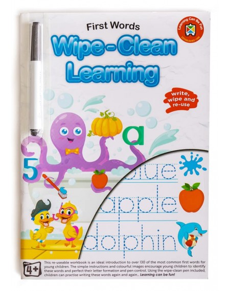 Wipe-Clean Learning First Words