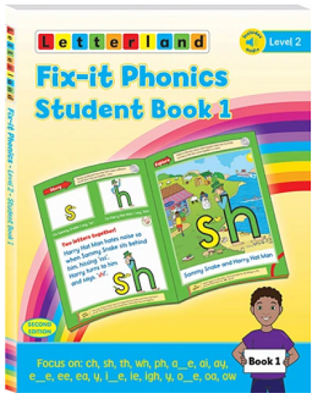 Fix-it Phonics - Level 2 (2nd Edition) Studentbook 1