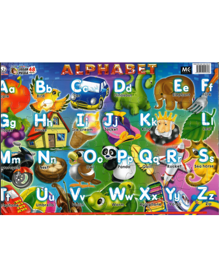 Jigsaw Puzzle : Alphabet