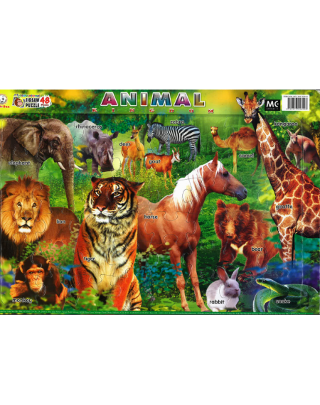 Jigsaw Puzzle : Animals Kingdom