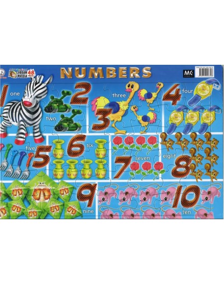 Jigsaw Puzzle : Numbers