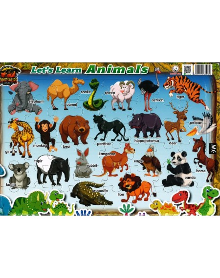 PZ Dino World Let's Learn Animals