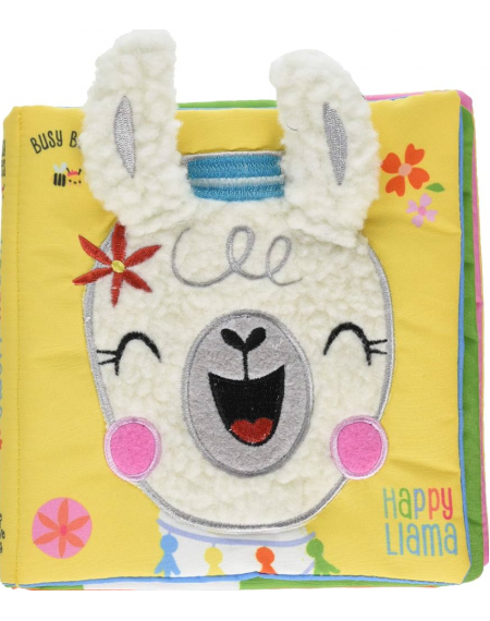 Busy Bees: Happy Llama (Fabric Book)