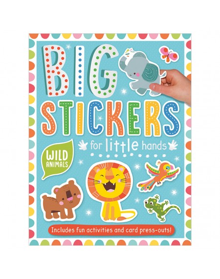 Big Stickers For Little Hands : Wild Animals