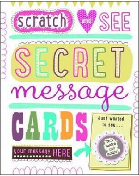Scratch Secret Message Card