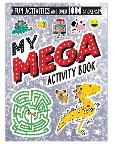 My Mega Activity Book : Silver Dino