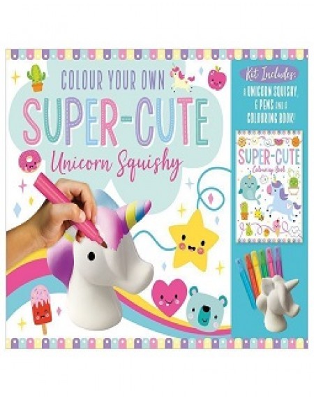 Colour Your Own: Super-Cute Unicorn Squishy