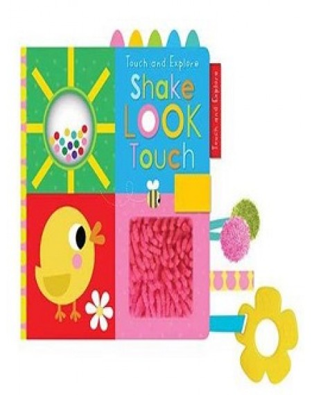 Shake Look Touch Cloth Book In Popper Bag
