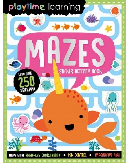 Playtime Learning : Mazes Sticker Activity