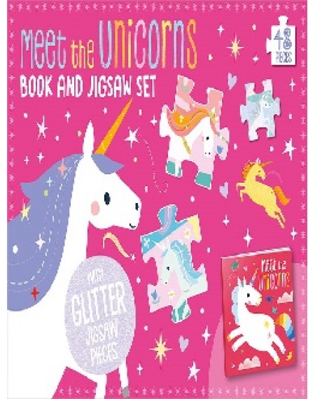 Touch and Play Jigsaw And Book Unicorns