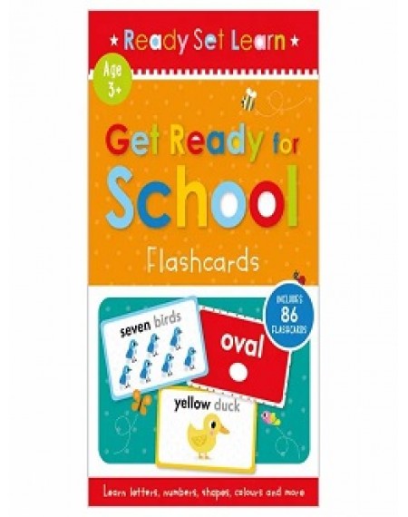 Ready Set Learn Flashcard : Get Ready For School