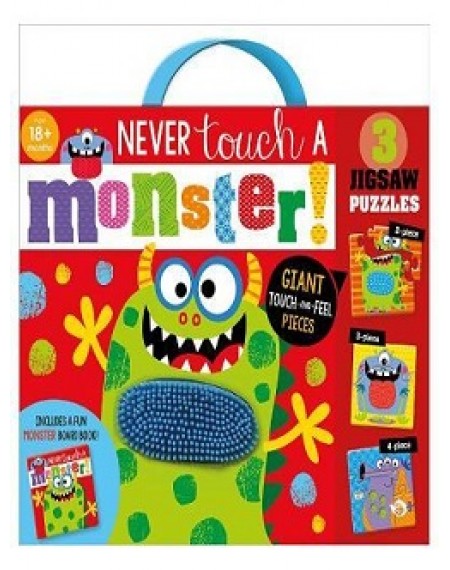 Jigsaw Puzzle With Handle : Never Touch A Monster