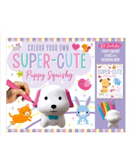 Colour Your Own: Super-Cute Puppy Squishy