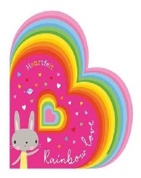 Rainbow Love Shaped BB With Felt Spacers