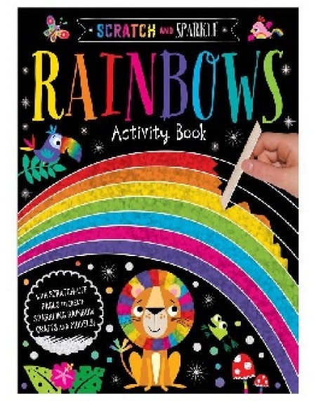 Scratch And Sparkle Rainbows Activity Book