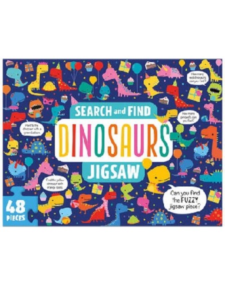 Box Set : Search and Find Dinosaur Jigsaw