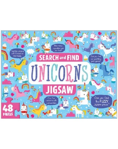 Box Set : Search and Find Unicorns Jigsaw