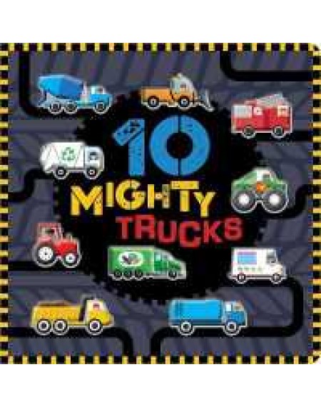 10 Might Trucks Cased Board Book